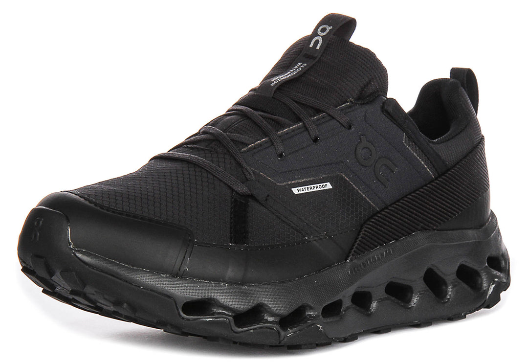 On Running Cloudhorizon Waterproof In Black For Men