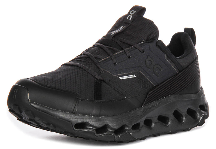 On Running Cloudhorizon Waterproof In Black For Men
