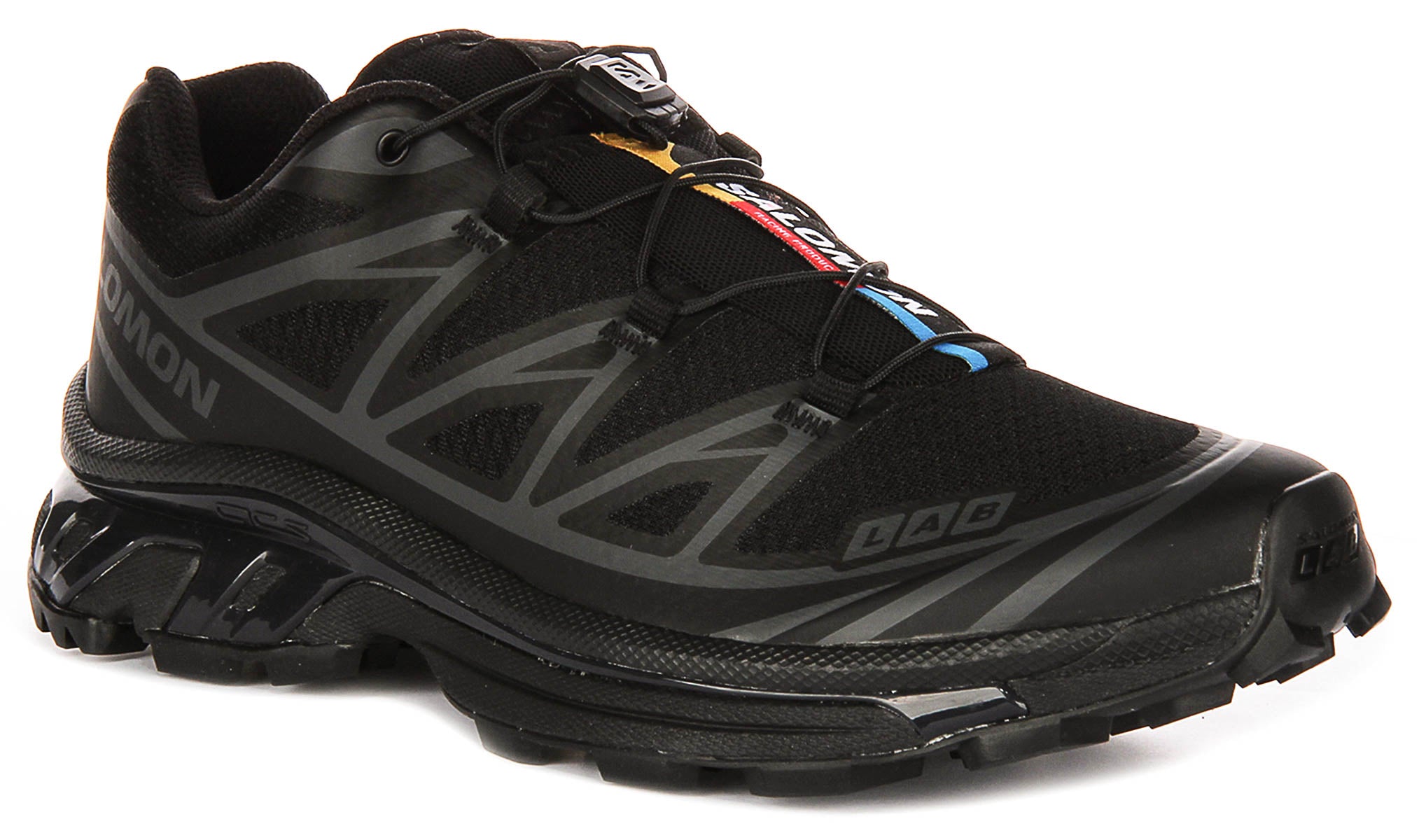 Salomon Xt-6 In Black | Hike Inspired Sportstyle Trainers – 4feetshoes