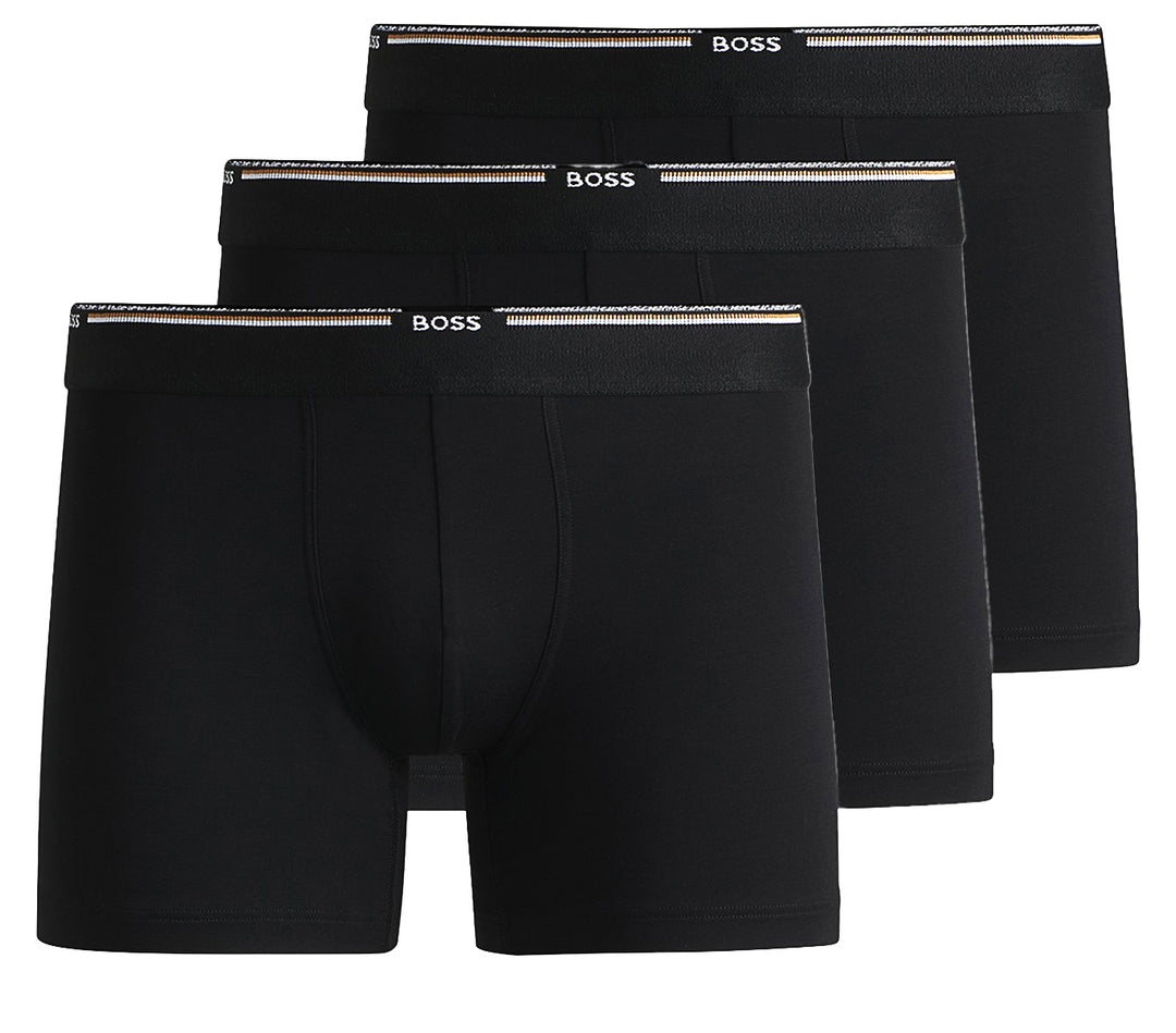 Boss Boxerbr 3P Bam In Black For Men