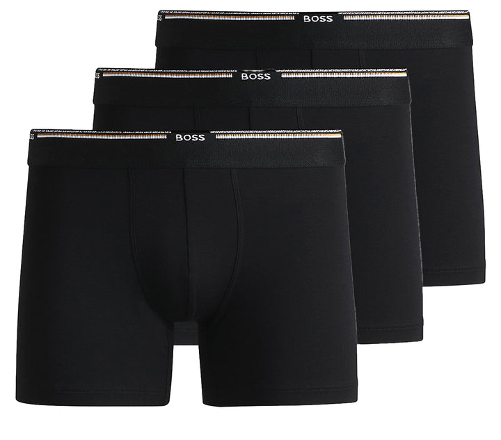 Boss Boxerbr 3P Bam In Black For Men