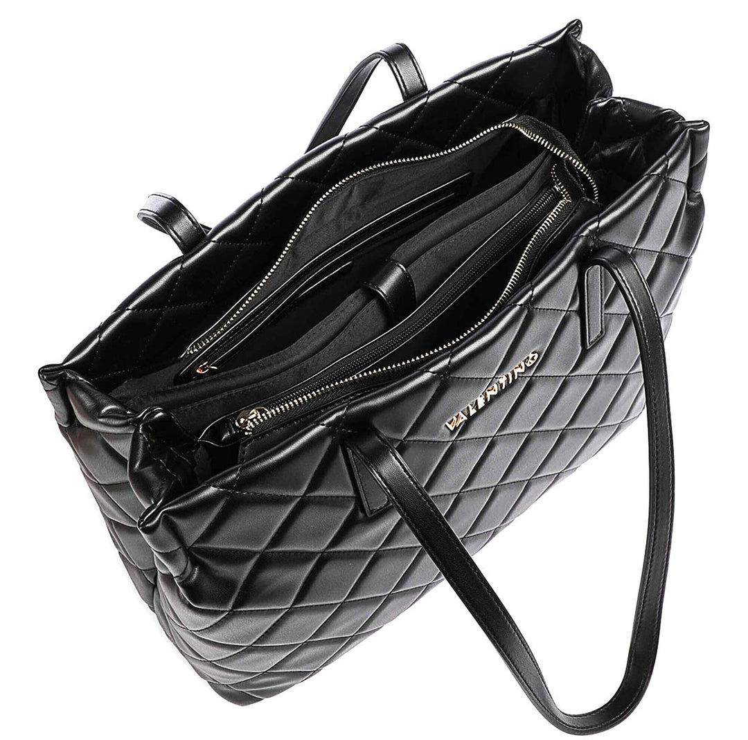 Valentino Ocarina Shopper In Black For Women