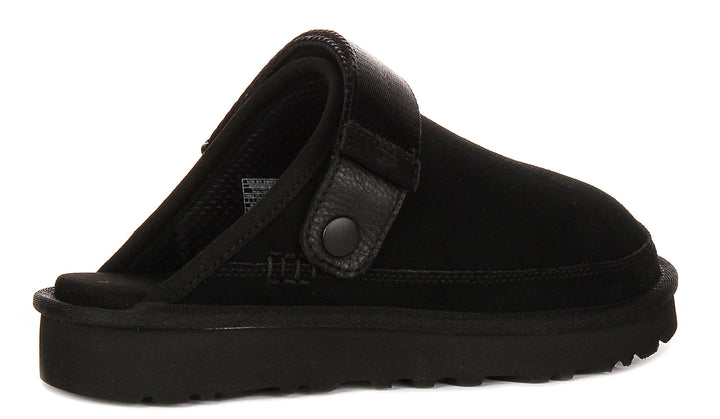 Ugg Australia Goldencrest Clog II In Black For Men