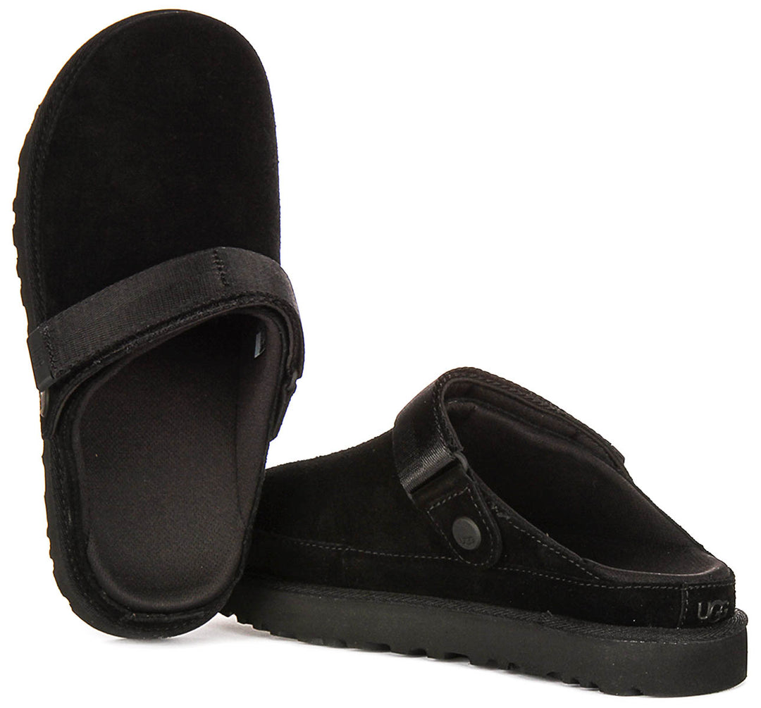 Ugg Australia Goldenstar Clog In Black For Women