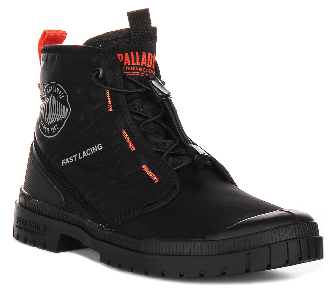 Palladium SP20 Travel Hi In Black Boots
