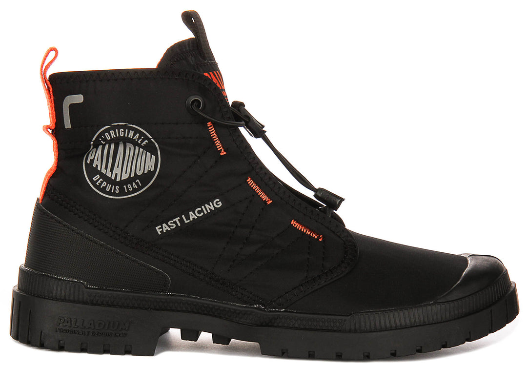 Palladium SP20 Travel Hi In Black Boots