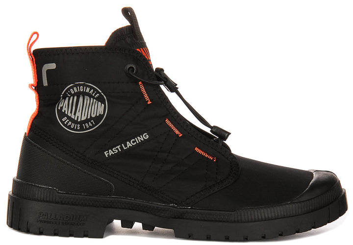 Palladium SP20 Travel Hi In Black Boots