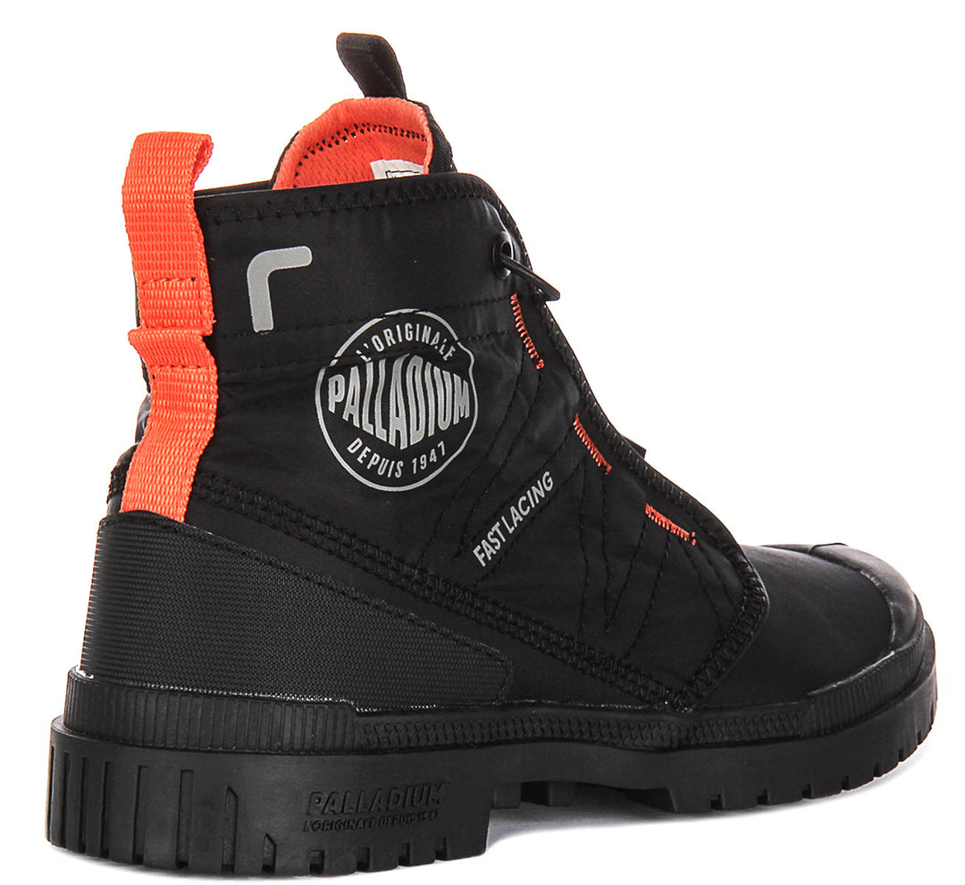 Palladium SP20 Travel Hi In Black Boots