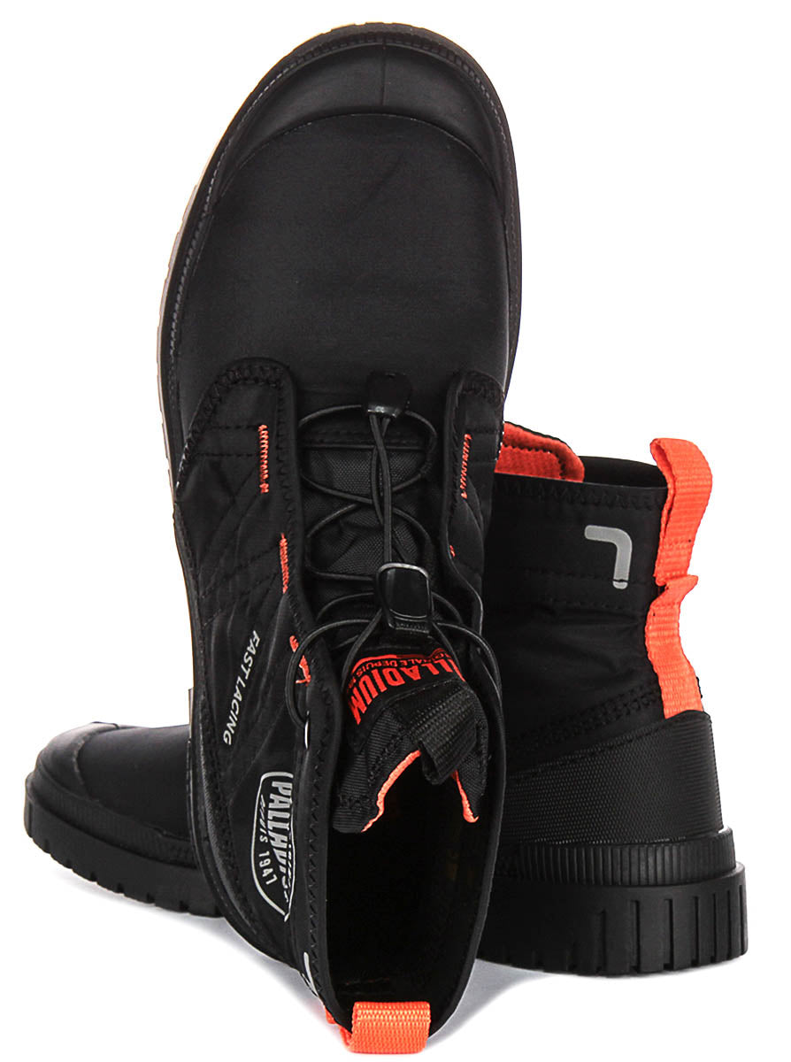 Palladium SP20 Travel Hi In Black Boots