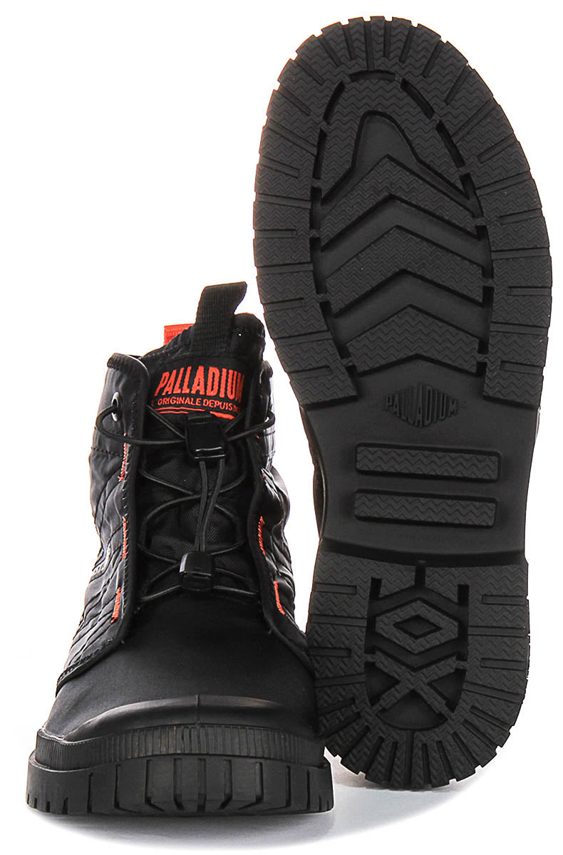 Palladium SP20 Travel Hi In Black Boots