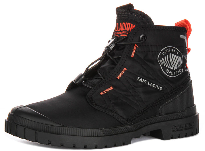 Palladium SP20 Travel Hi In Black Boots