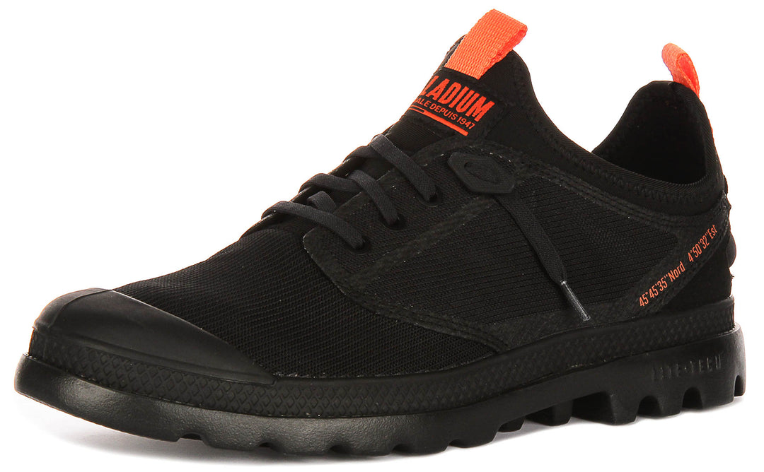 Palladium Pampa Lite Travel Low In Black