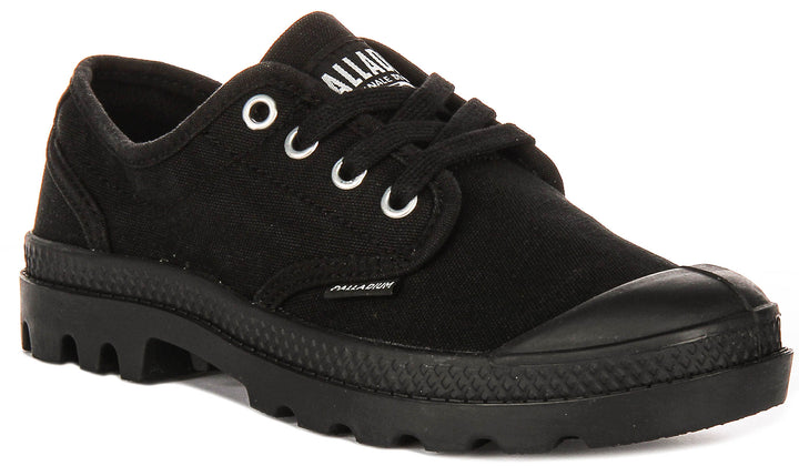 Palladium Pampa Oxford in Schwarz für Damen