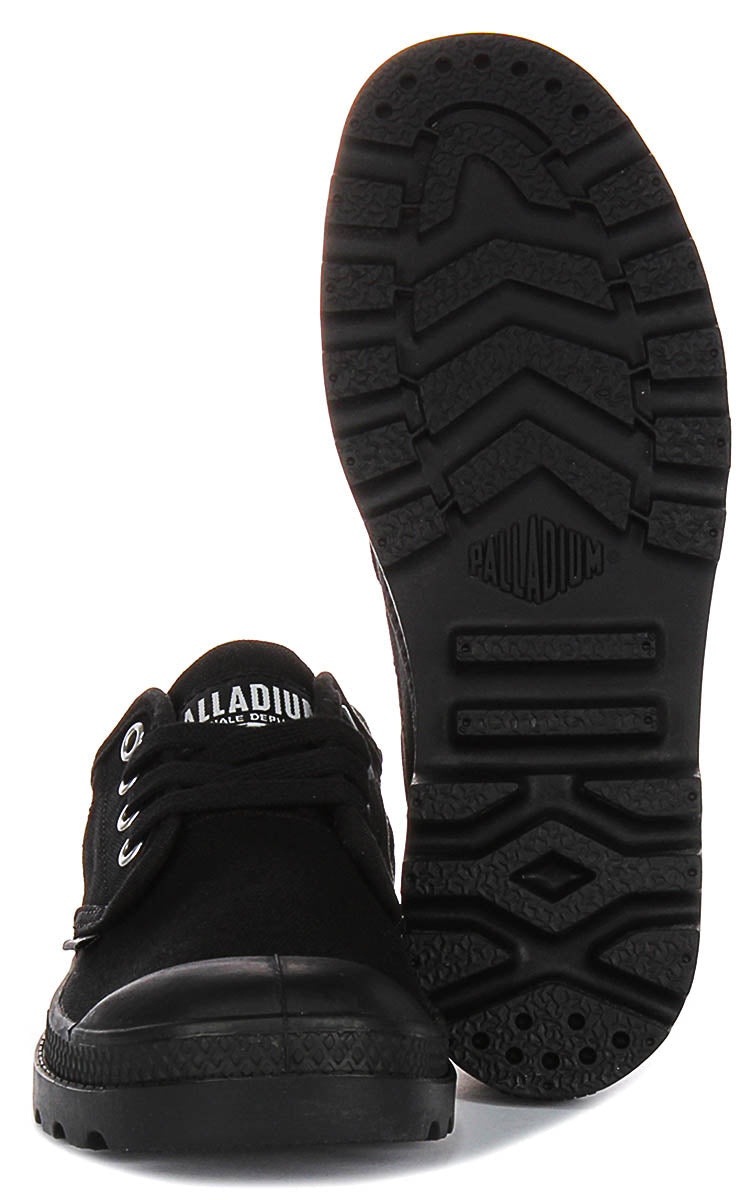 Palladium Pampa Oxford in Schwarz für Damen