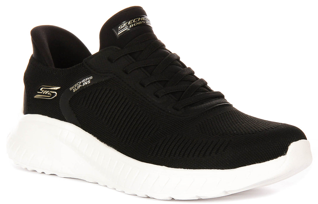 Skechers Bobs Sport Squad In Black For Women