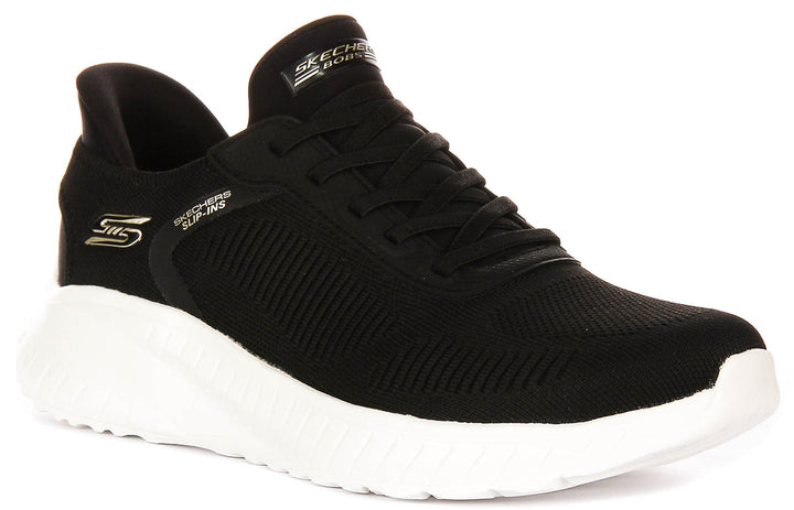 Skechers Bobs Sport Squad In Black For Women