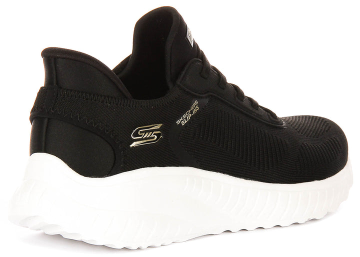 Skechers Bobs Sport Squad In Black For Women