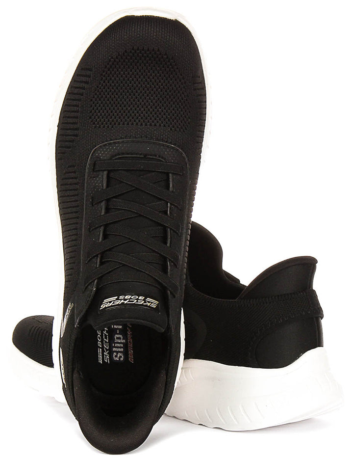 Skechers Bobs Sport Squad In Black For Women