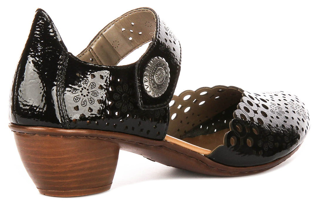 Rieker 43753-02 In Black For Women