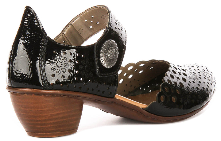 Rieker 43753-02 In Black For Women