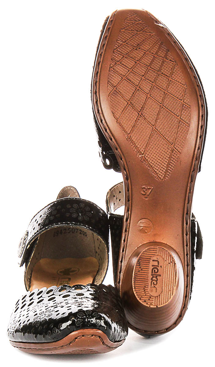 Rieker 43753-02 In Black For Women
