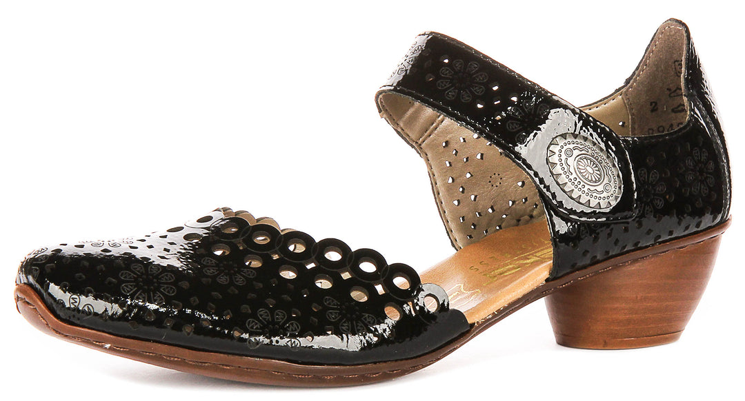 Rieker 43753-02 In Black For Women
