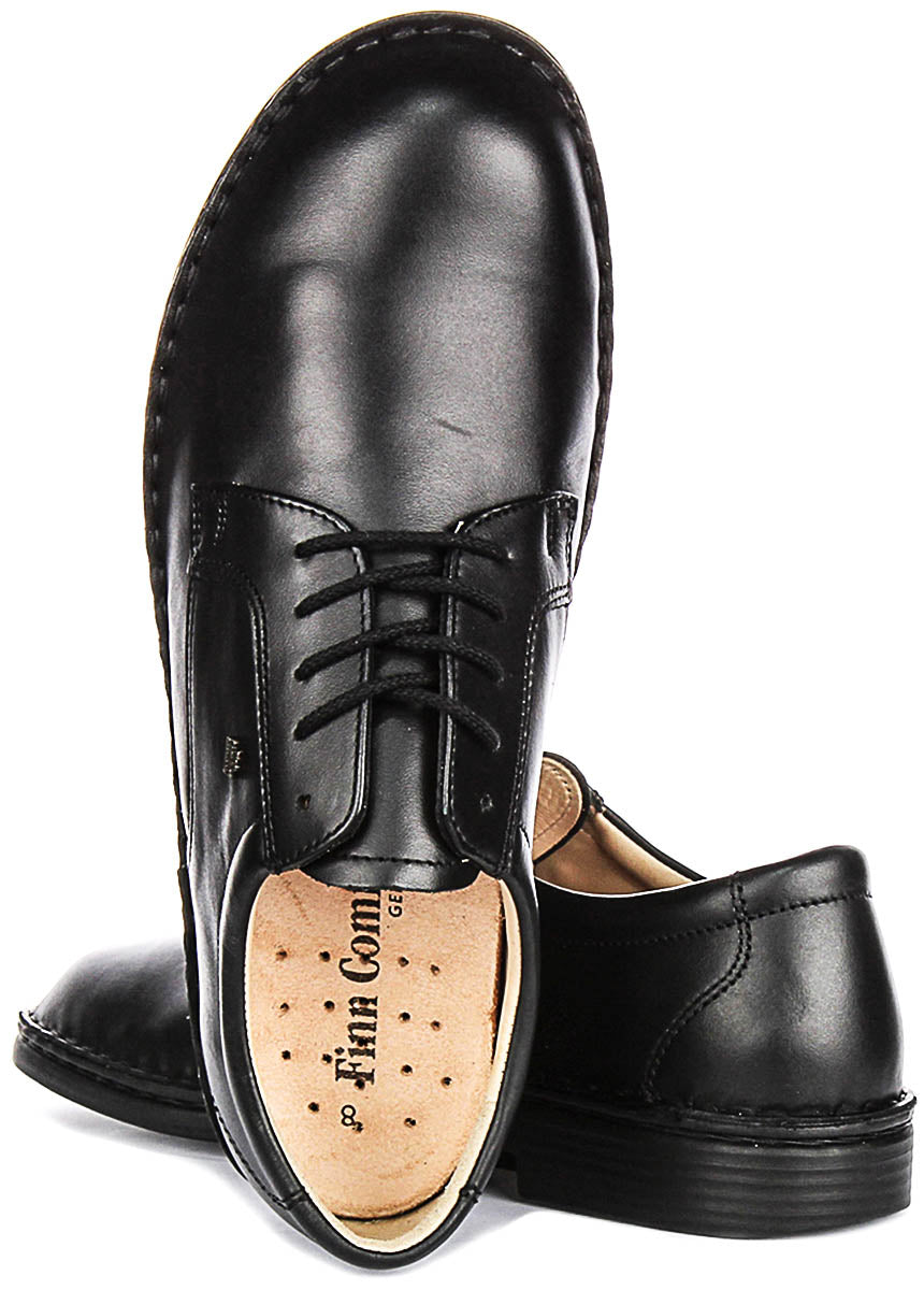Finn Comfort Milano In Black for Men