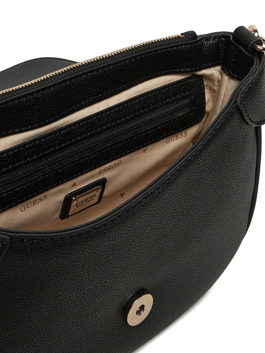 Guess Fedora Shoulder Bag In Black for Women