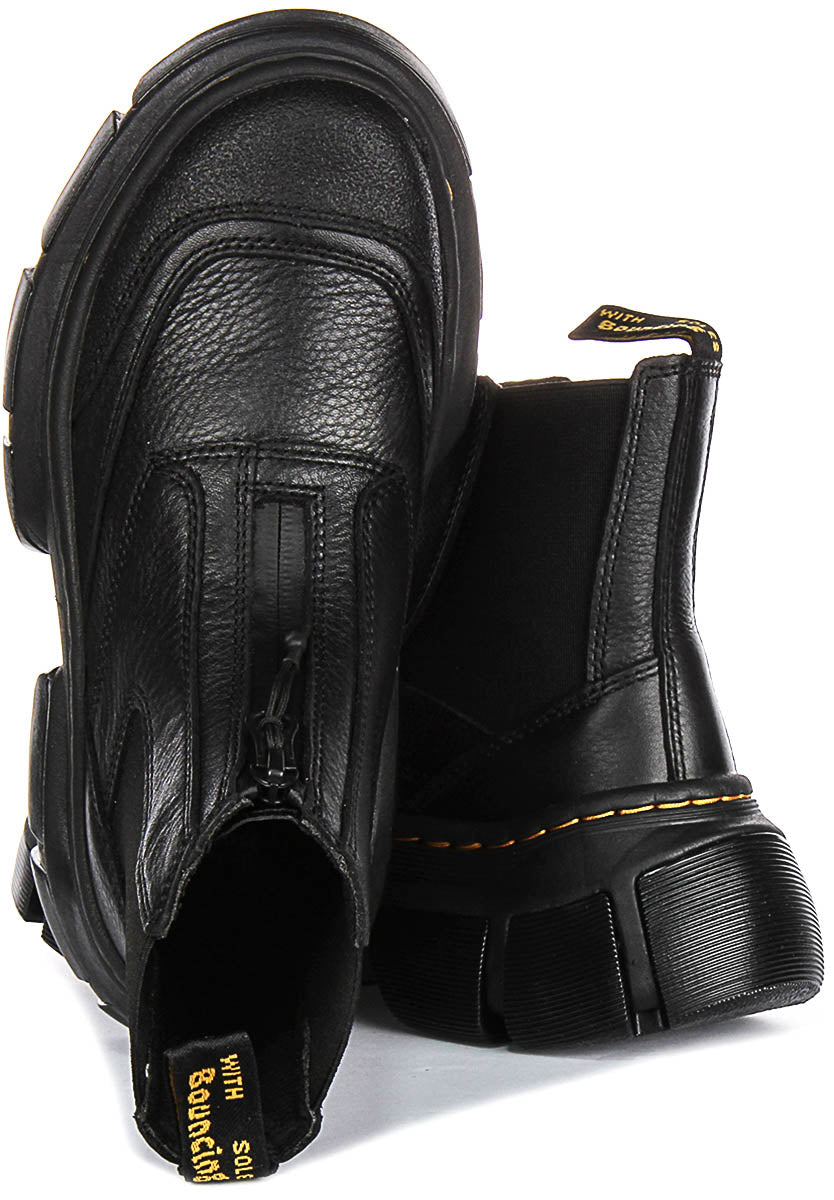 Dr Martens DMXL ZIP Stivali Neri