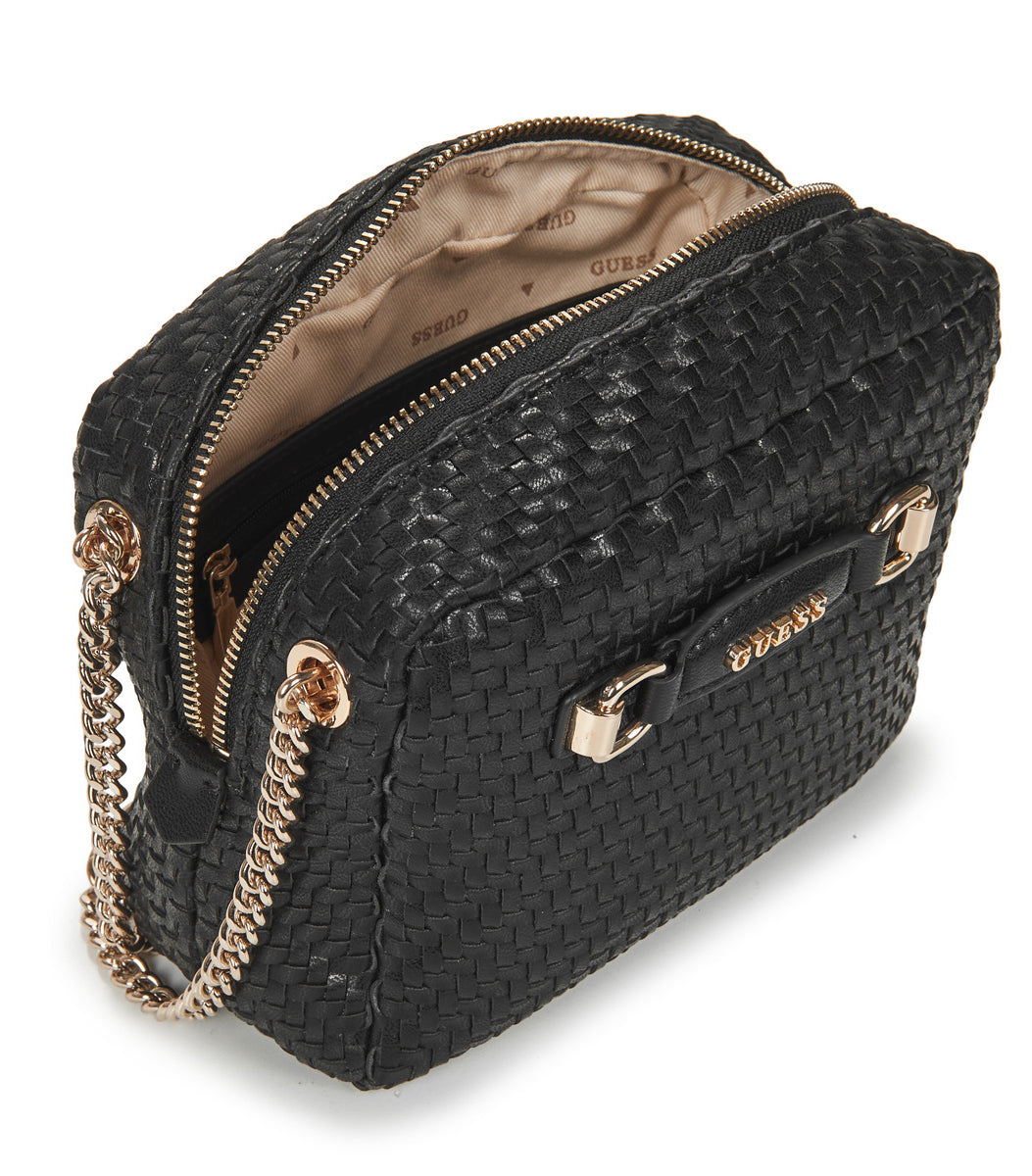 Guess Francy Camera Crossbody Bag In Black For Women
