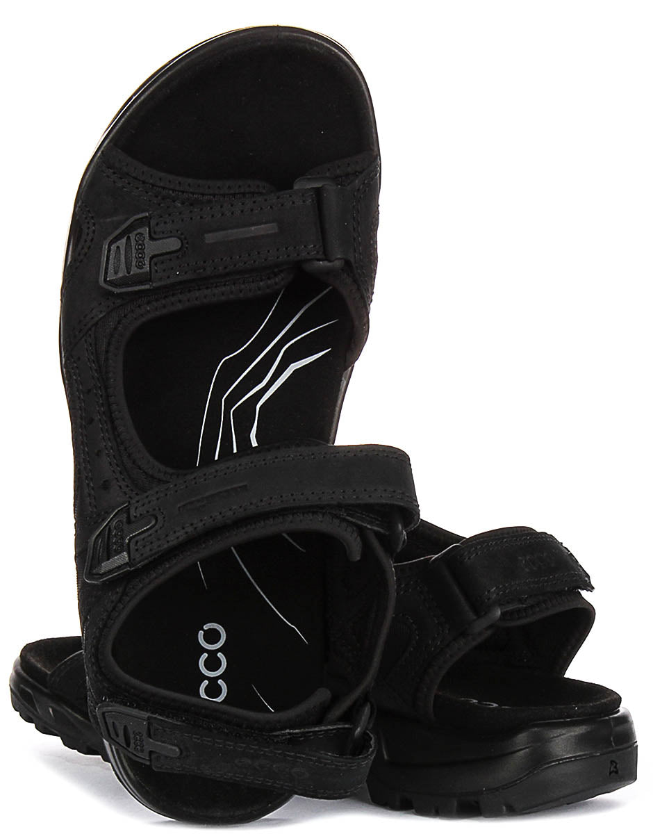 Ecco Offroad Sandals In Black for Men