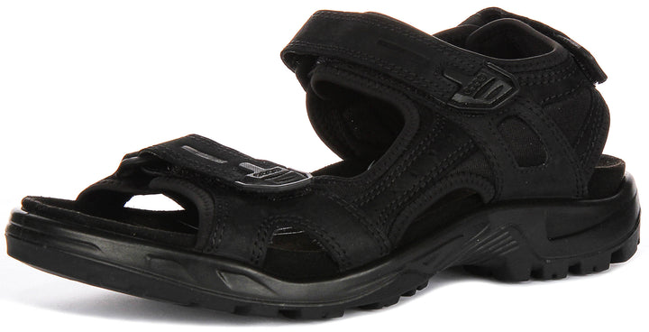 Ecco Offroad Sandals In Black for Men