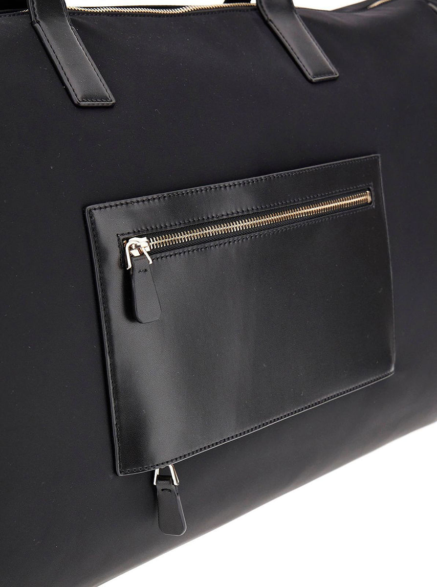 Guess Follie Carryon XL Tote Bag In Black For Women