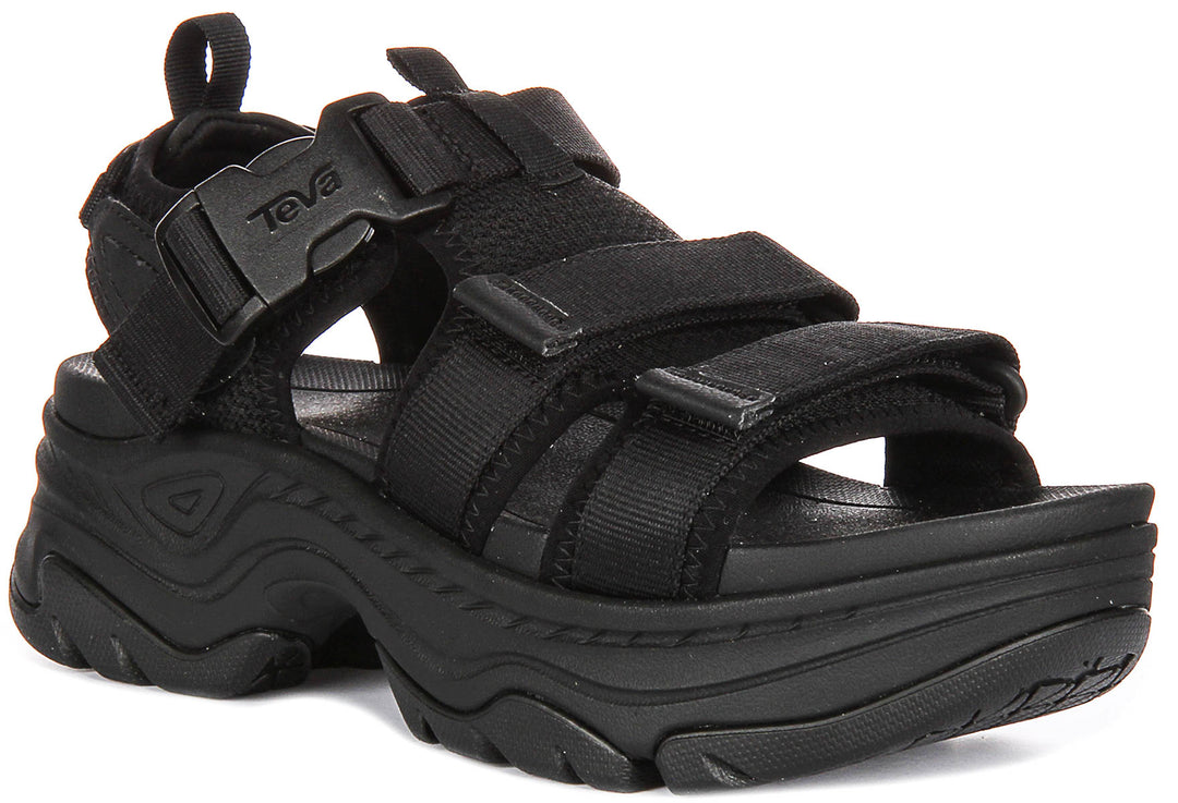 Teva Hurricane Amp In Black For Women