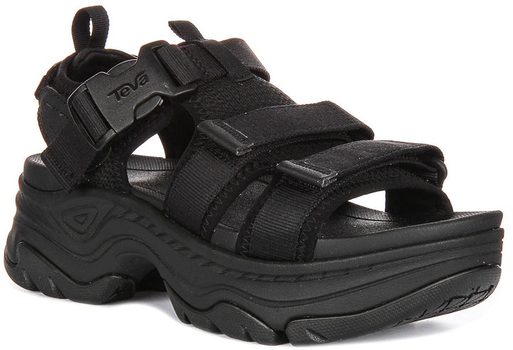 Teva Hurricane Amp In Black For Women