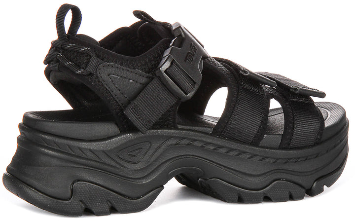 Teva Hurricane Amp In Black For Women