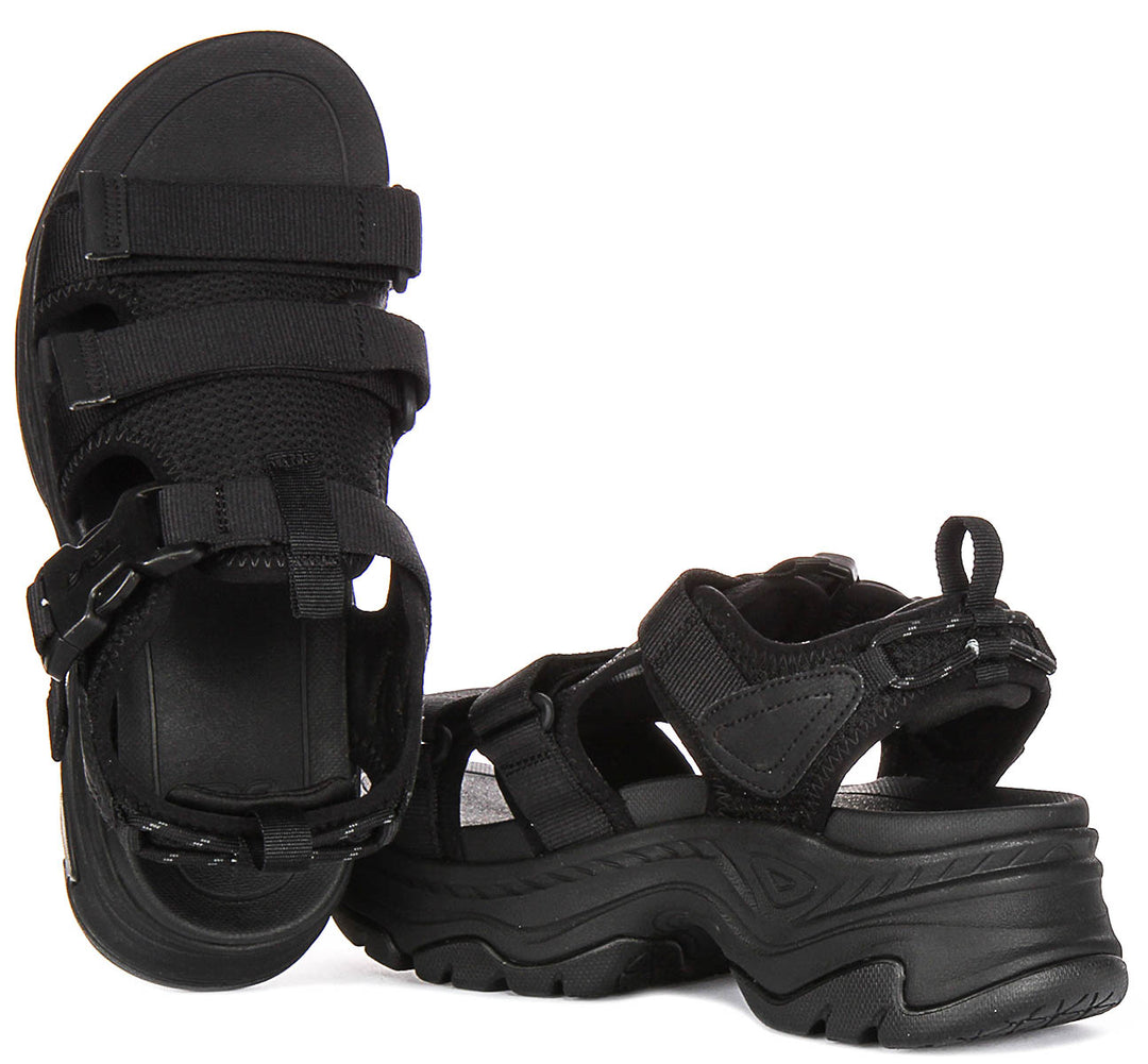 Teva Hurricane Amp In Black For Women