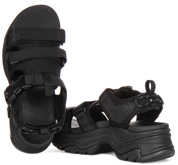 Teva Hurricane Amp In Black For Women