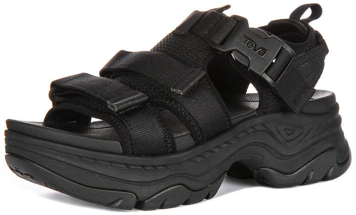 Teva Hurricane Amp In Black For Women