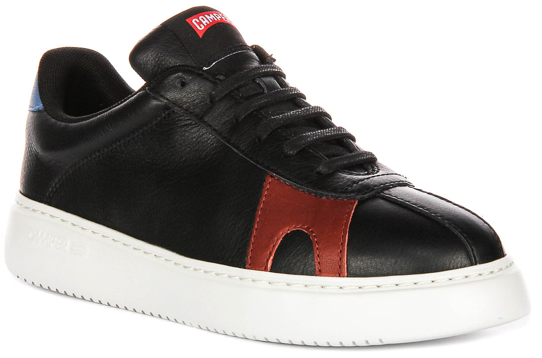 Camper Twins In Black Red Blue Shoes