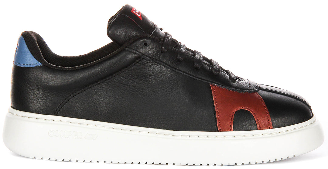 Camper Twins In Black Red Blue Shoes