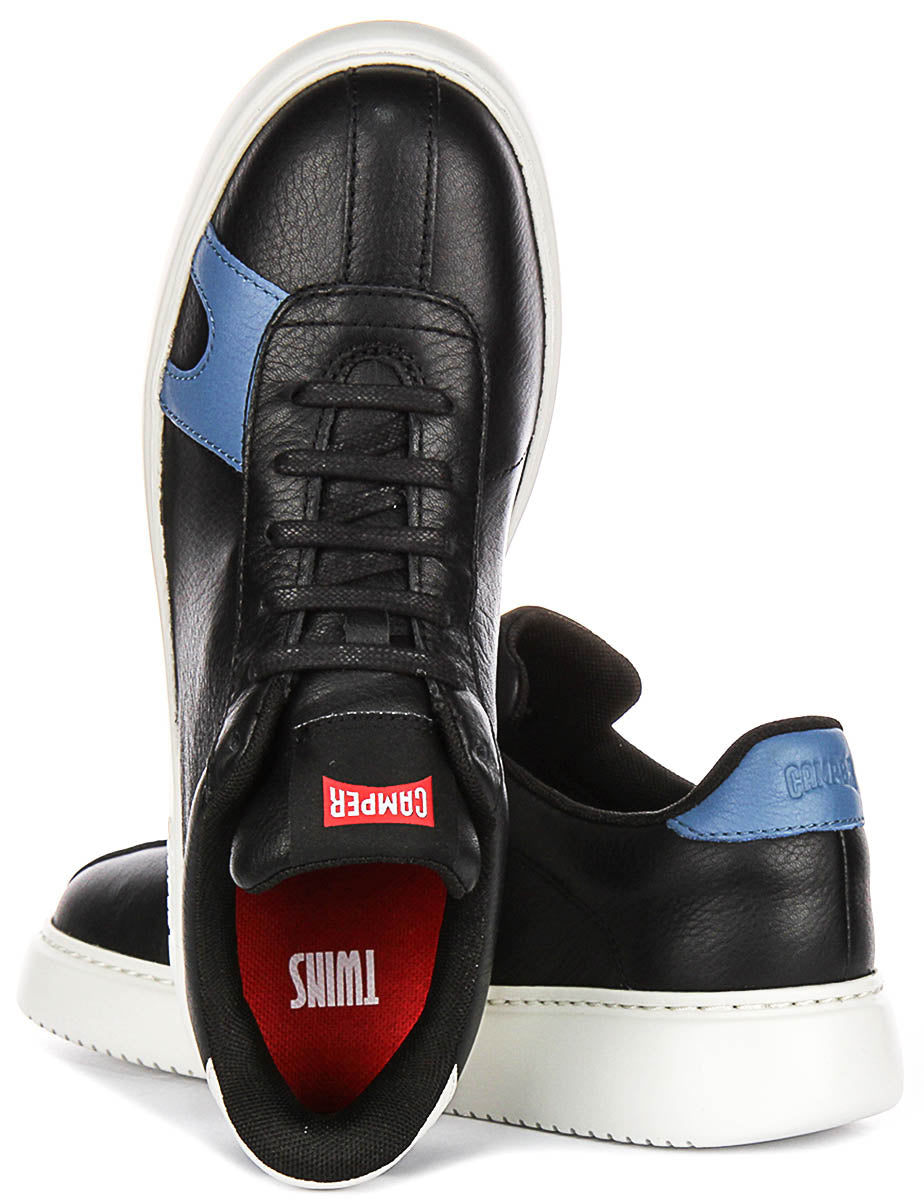 Camper Twins In Black Red Blue Shoes