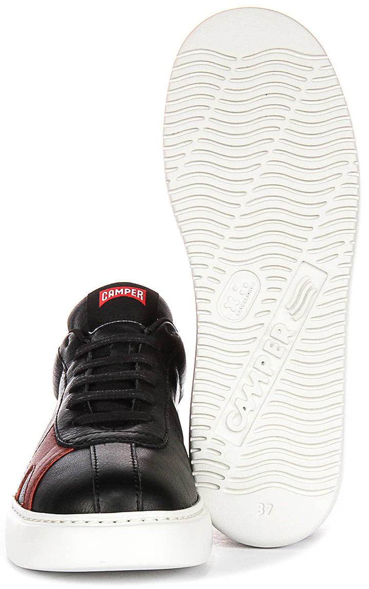 Camper Twins In Black Red Blue Shoes