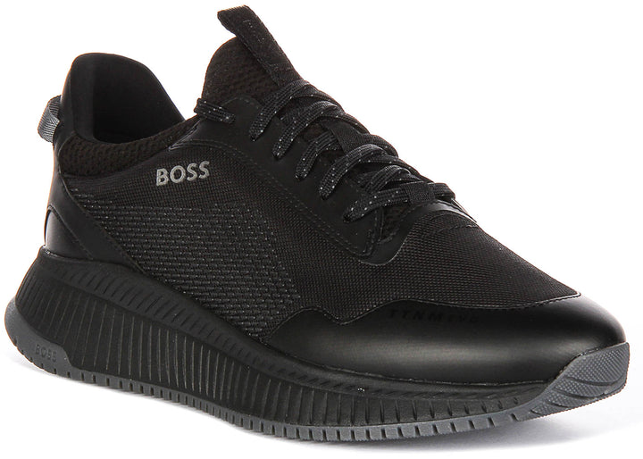 Boss Ttnm Evo Slon Sneaker In Black For Men