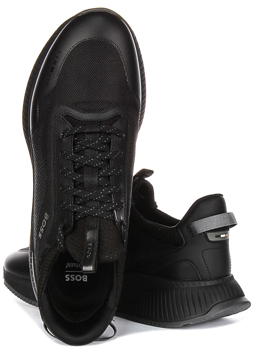 BOSS Ttnm Evo Slon Knrsd 10263095 – Sneakers Uomo In Poliestere Riciclato E Gomma, Colore: 42 EU