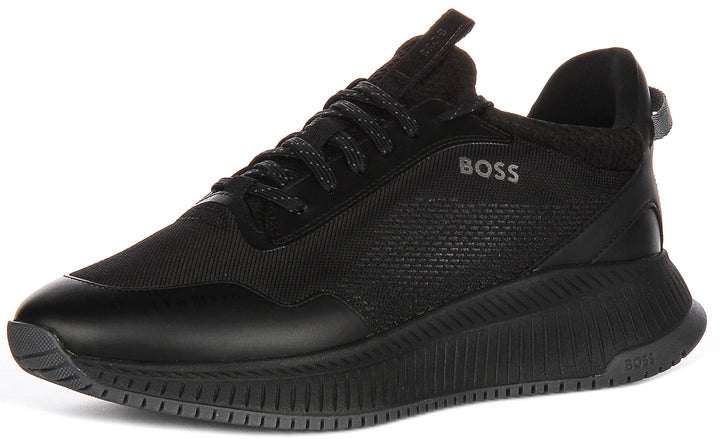 Boss Ttnm Evo Slon Sneaker In Black For Men