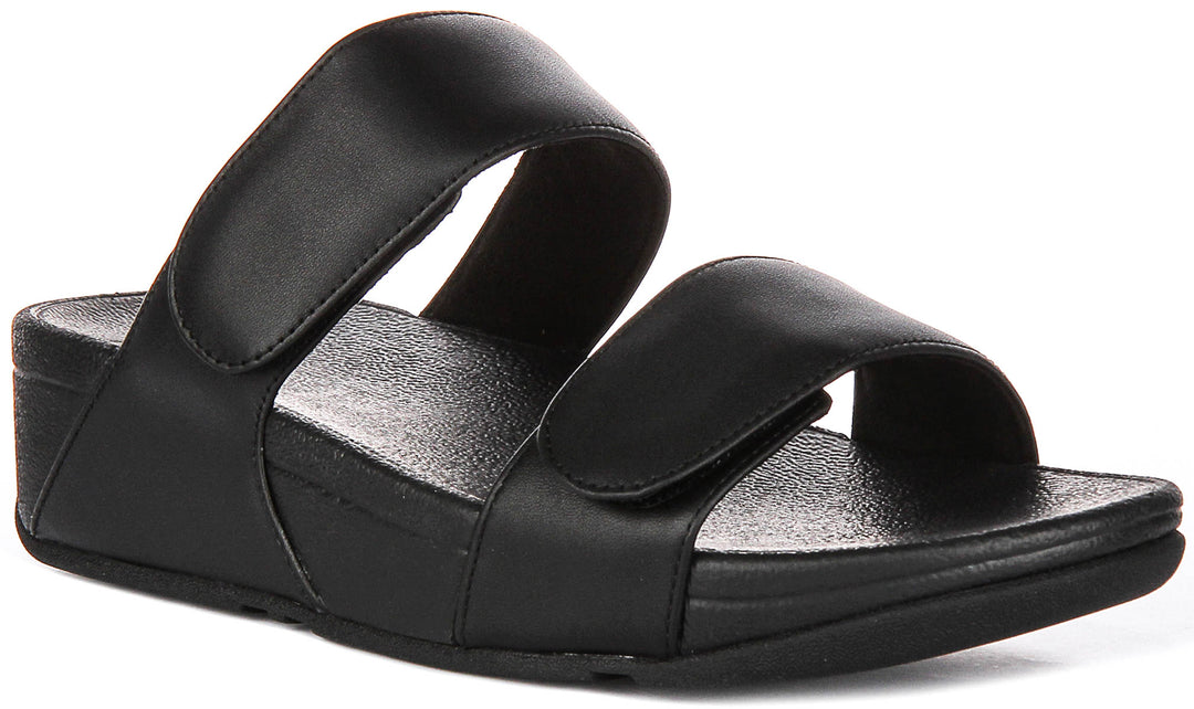 Fitflop Lulu Adjustable In Black For Women