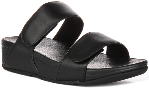 Fitflop Lulu Adjustable In Black For Women