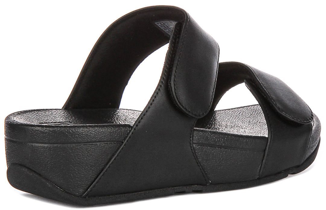Fitflop Lulu Adjustable In Black For Women