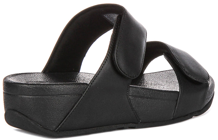 Fitflop Lulu Adjustable In Black For Women